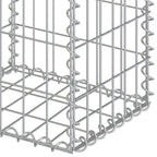 vidaXL Gabionenkörbe 2 Stk. Verzinkter Stahl 30x30x40 cm