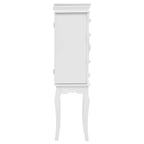 vidaXL Schmuckschrank Weiß