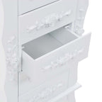 vidaXL Schmuckschrank Weiß
