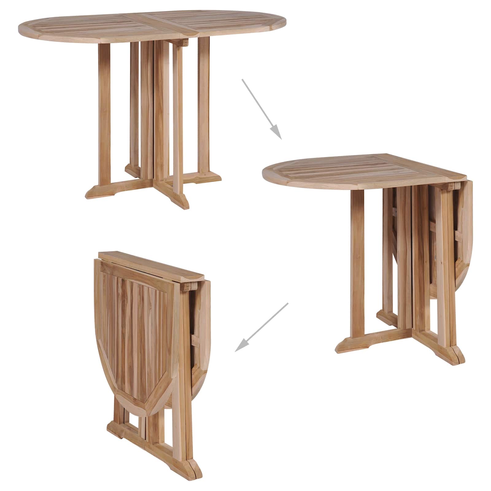 vidaXL Möbelset 5 pcs Braun