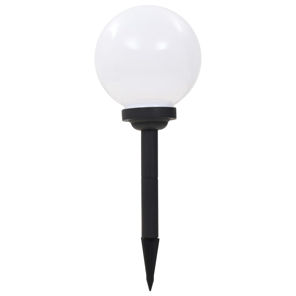 vidaXL Outdoor Solarleuchten 3 Stück LED Kugelförmig 20 cm RGB