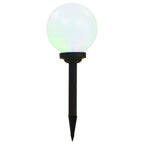 vidaXL Outdoor Solarleuchten 3 Stück LED Kugelförmig 20 cm RGB
