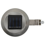 vidaXL Outdoor Solarleuchten 6 Stück LED Rund 12 cm Weiß