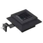 vidaXL Outdoor Solarleuchten 6 Stück LED Quadratisch 12 cm Schwarz