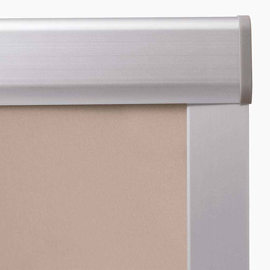 vidaXL Verdunkelungsrollo Beige FK06