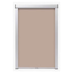 vidaXL Verdunkelungsrollo Beige MK06