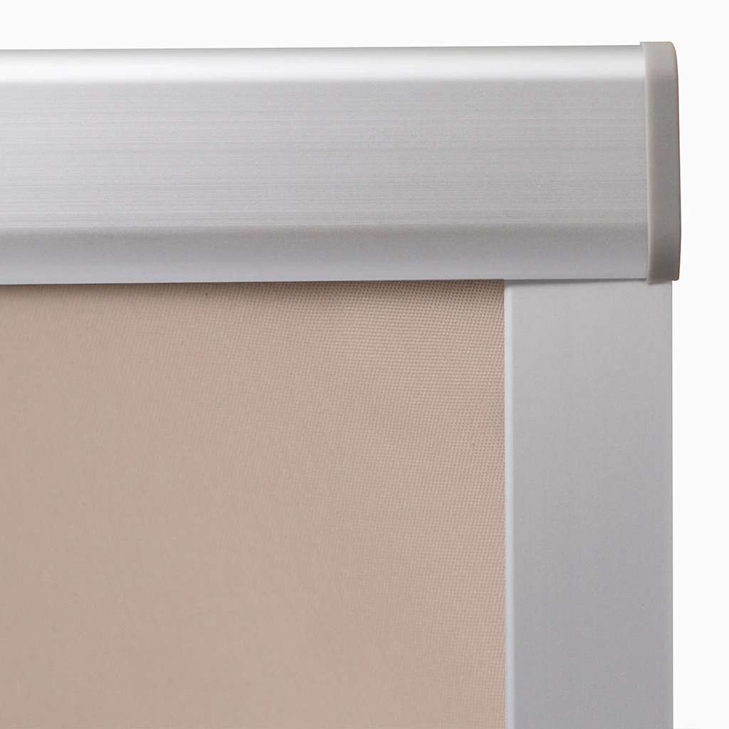 vidaXL Verdunkelungsrollo Beige MK06