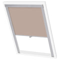vidaXL Verdunkelungsrollo Beige SK06