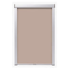 vidaXL Verdunkelungsrollo Beige SK08