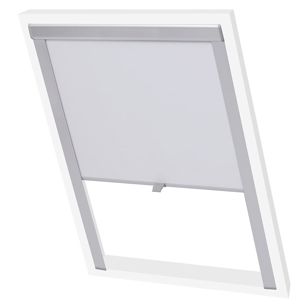 vidaXL Verdunkelungsrollo Grau PK08