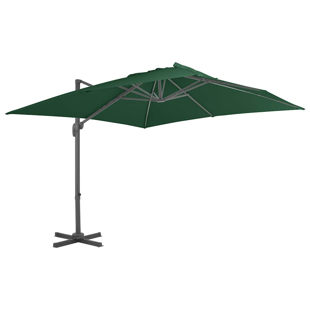 vidaXL Ampelschirm mit Aluminium-Mast 350 cm Anthrazit