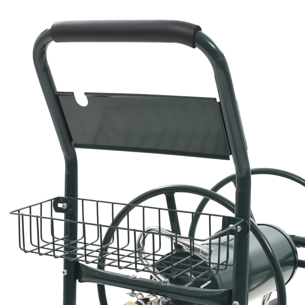 vidaXL Gartenschlauchwagen mit 1/2" Schlauchanschluss 75 m Stahl