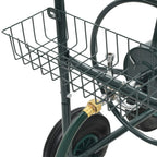 vidaXL Gartenschlauchwagen mit 1/2" Schlauchanschluss 75 m Stahl