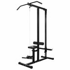 vidaXL Fitnessstation mit Langhantel und Kurzhantel Set 30,5 kg