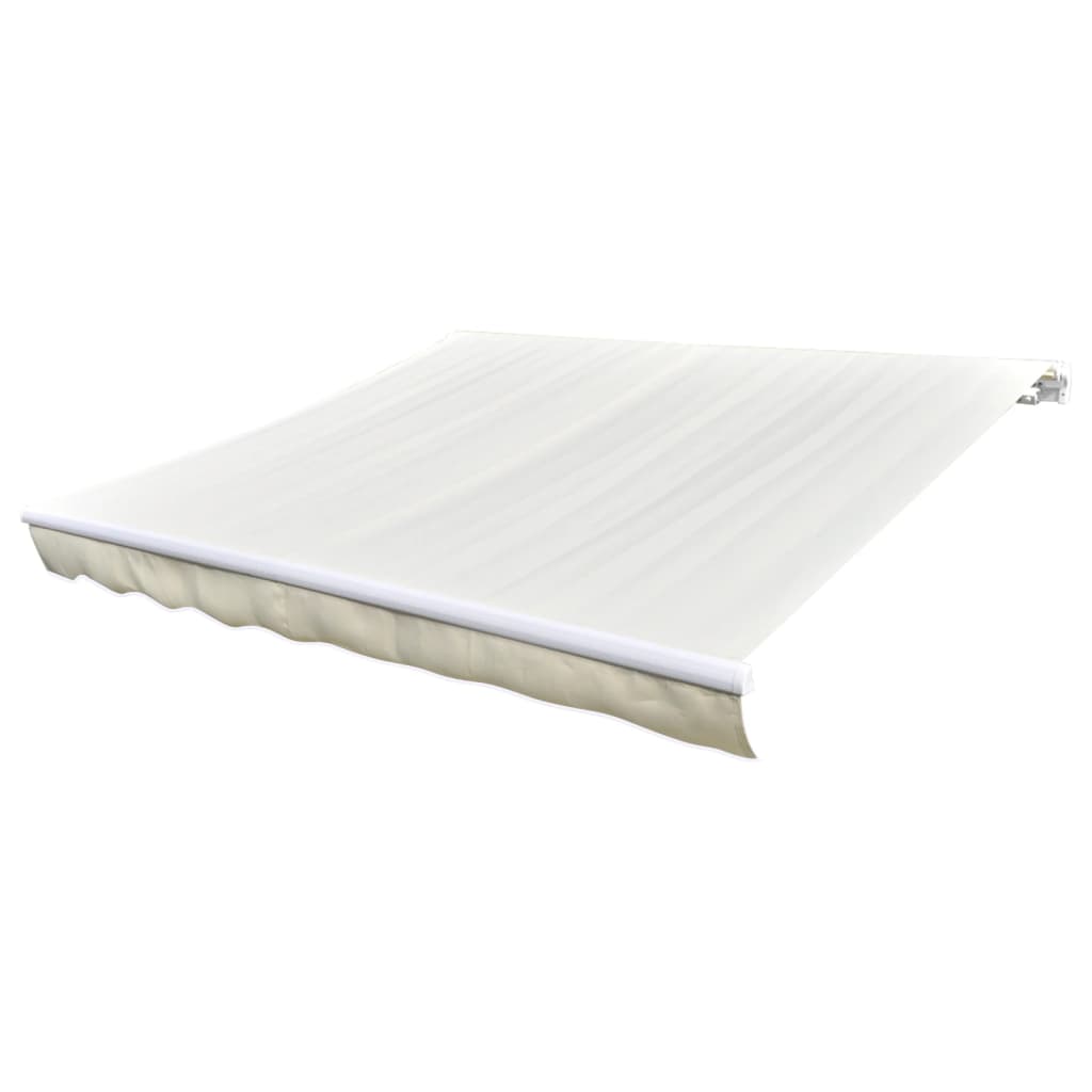 vidaXL Markisenbespannung Canvas Creme 3,5x2,5 m