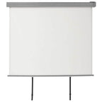 vidaXL Balkon-Seitenmarkise Multifunktional 150x200 cm Creme
