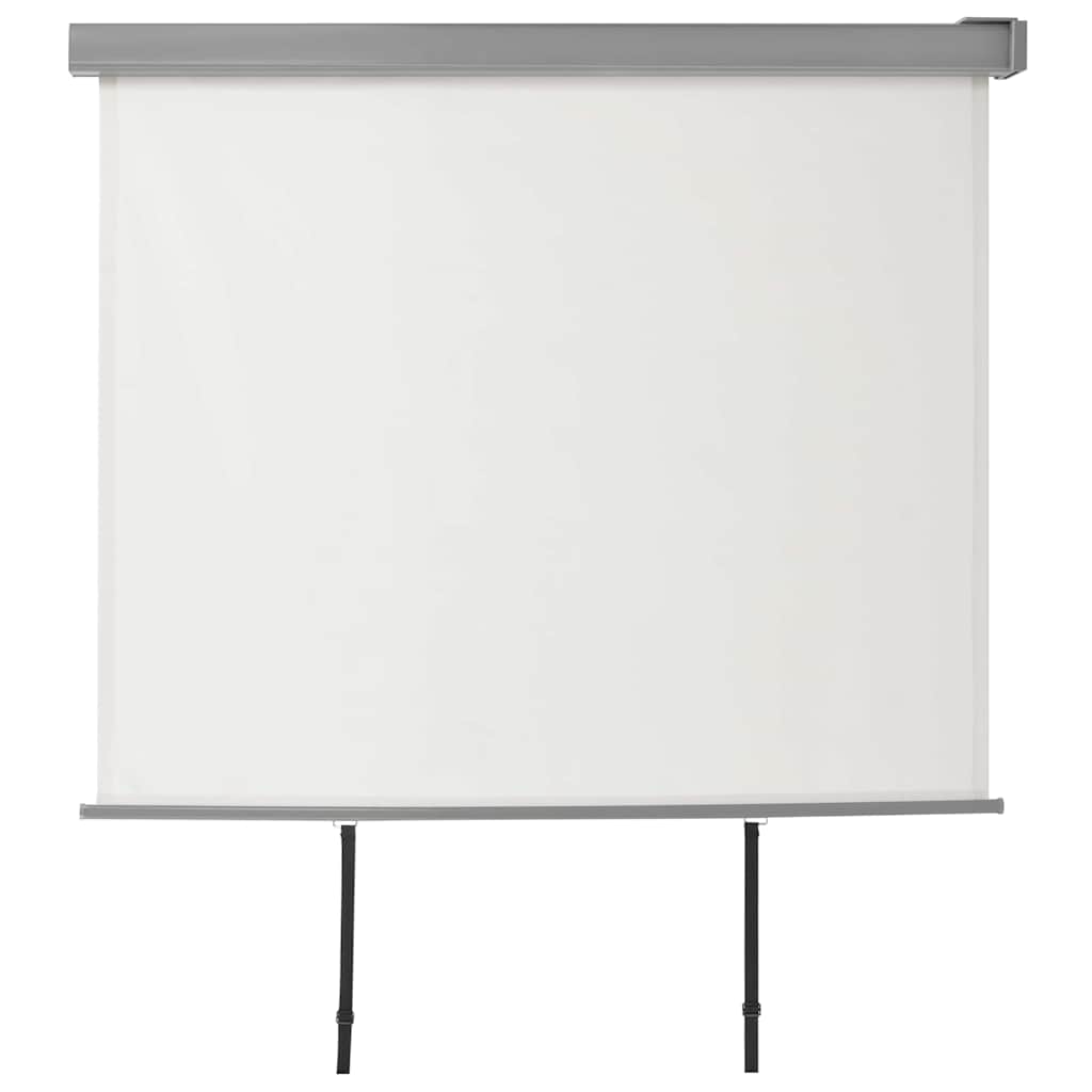 vidaXL Balkon-Seitenmarkise Multifunktional 150x200 cm Creme