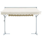 vidaXL Freistehende Markise 3x3 m Creme