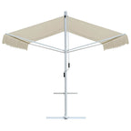 vidaXL Freistehende Markise 3x3 m Creme