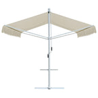 vidaXL Freistehende Markise Cremefarben 4 x 3 m