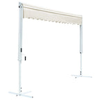 vidaXL Freistehende Markise Cremefarben 4 x 3 m