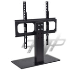 vidaXL TV Halterung mit Sockel Eisen Schwarz 23" - 55"