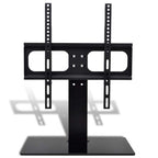 vidaXL TV Halterung mit Sockel Eisen Schwarz 23" - 55"