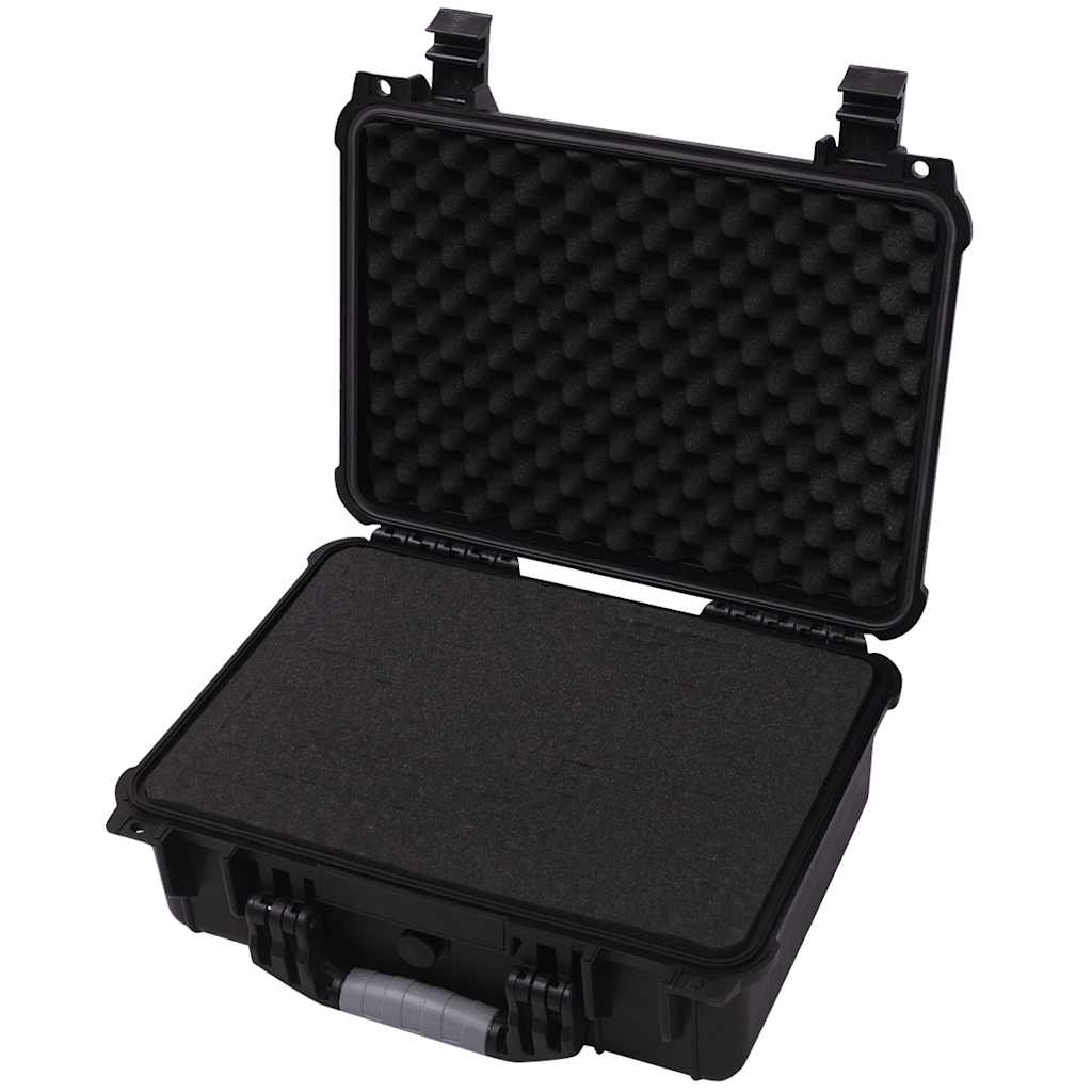 vidaXL Universalkoffer Schwarz 40,6x33x17,4 cm