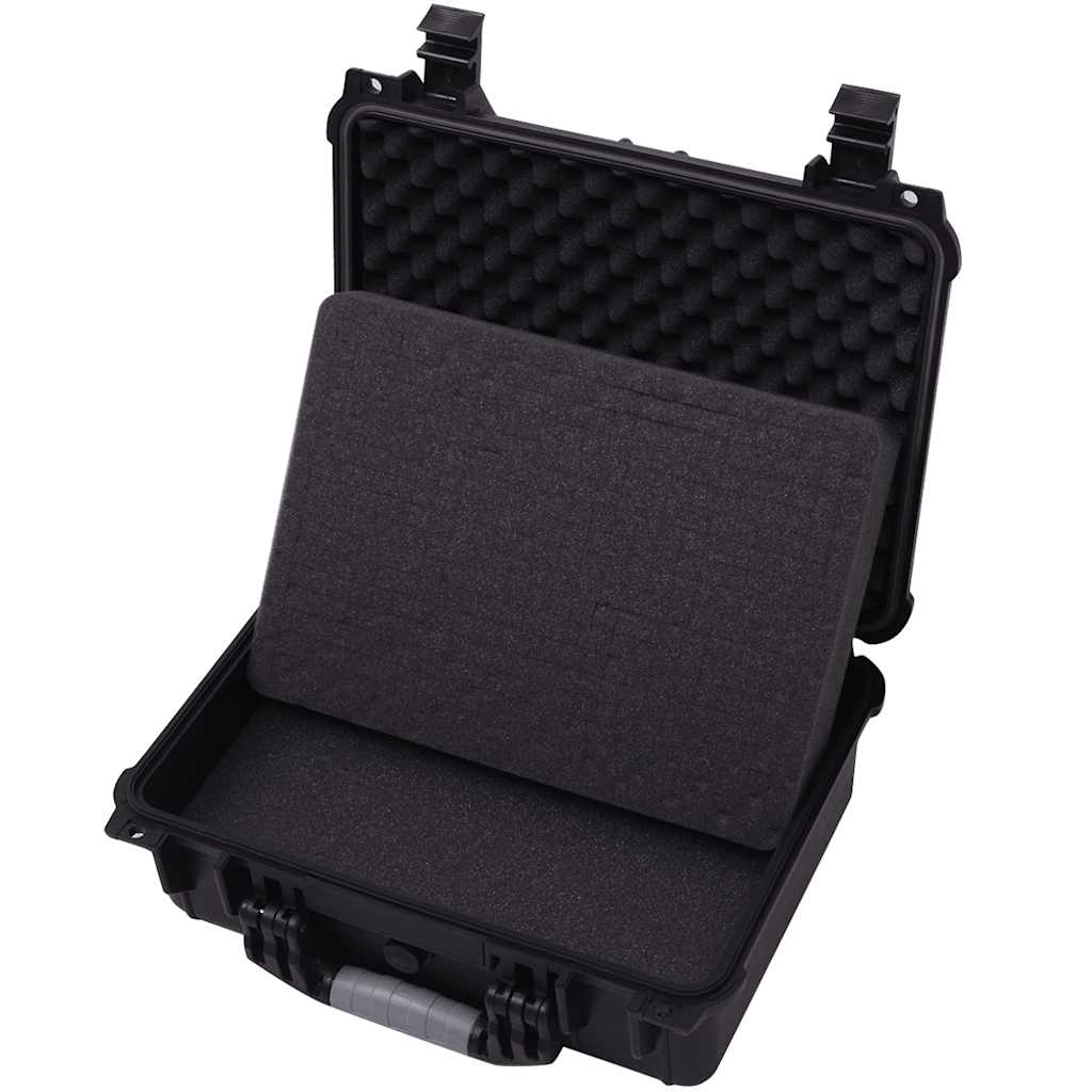vidaXL Universalkoffer Schwarz 40,6x33x17,4 cm