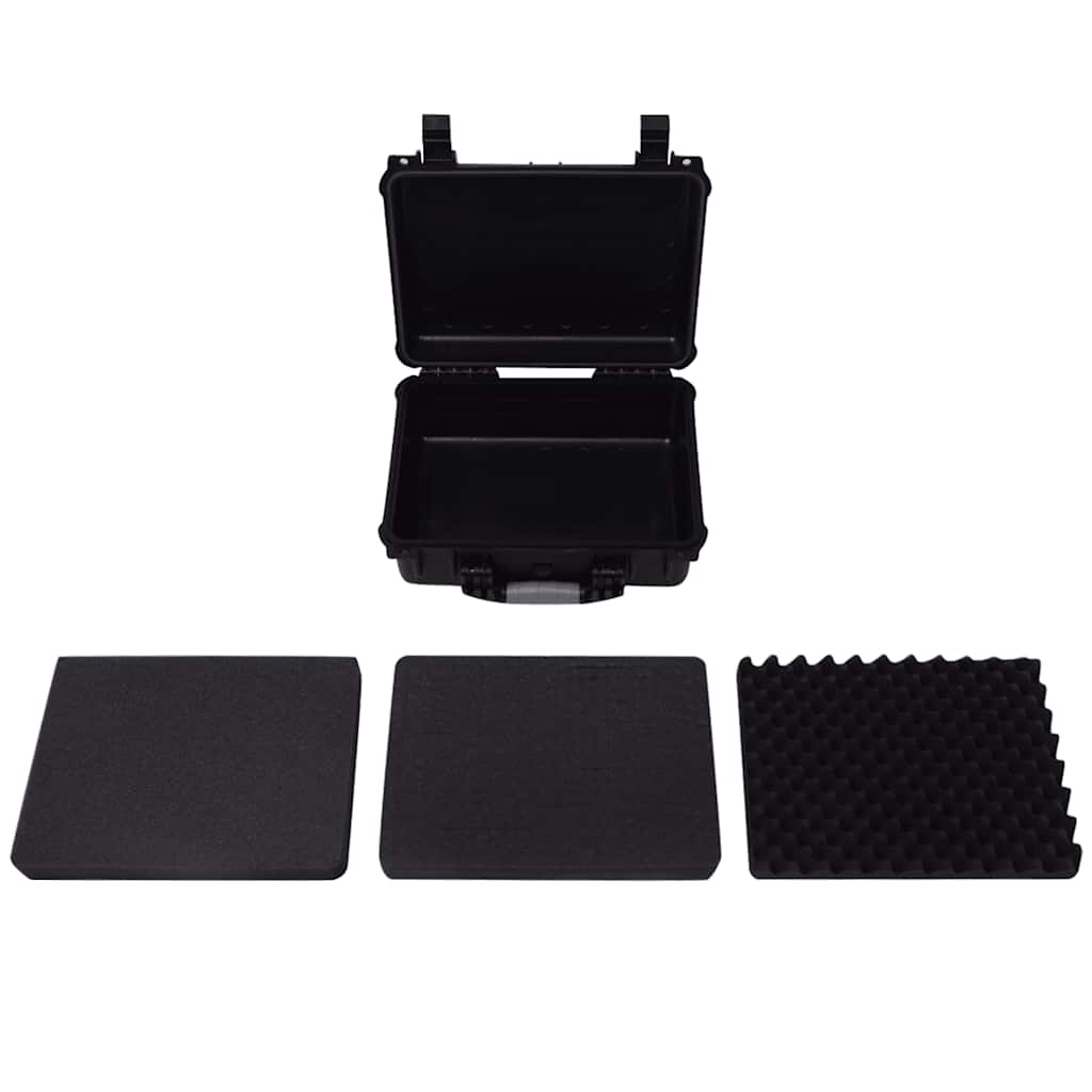 vidaXL Universalkoffer Schwarz 40,6x33x17,4 cm