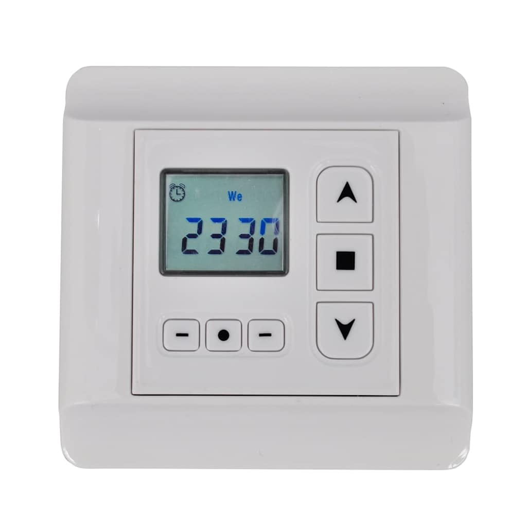vidaXL Kontroller für Drehmotor-Rollladen mit programmierbarem Timer