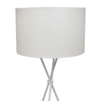 vidaXL Stehlampe mit Ständer Schwarz 139 cm