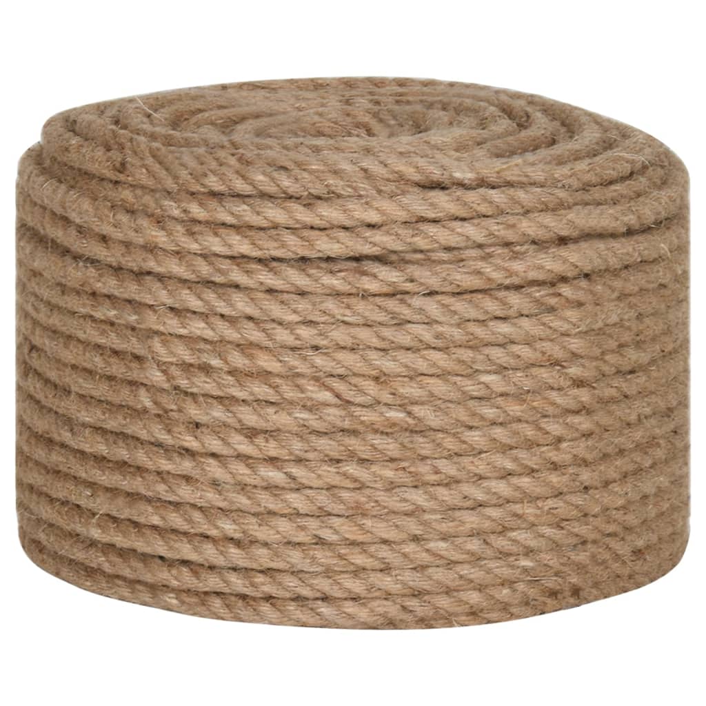 vidaXL Seil 100 % Jute 10 mm 250 m