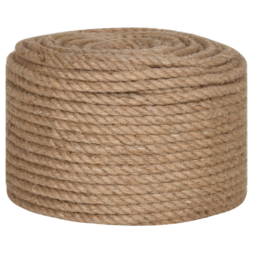 vidaXL Seil 100% Jute 12 mm 250 m