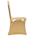 vidaXL 6 Stk. Stretch-Stuhlhussen Golden
