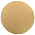vidaXL 2 Stück Stretch-Tischdecken Golden 60 cm