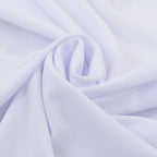 vidaXL 2 Stück Stretch-Tischdecken mit Rand Weiß 120x74 cm