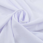 vidaXL 2 Stück Stretch-Tischdecken mit Rand Weiß 120x74 cm