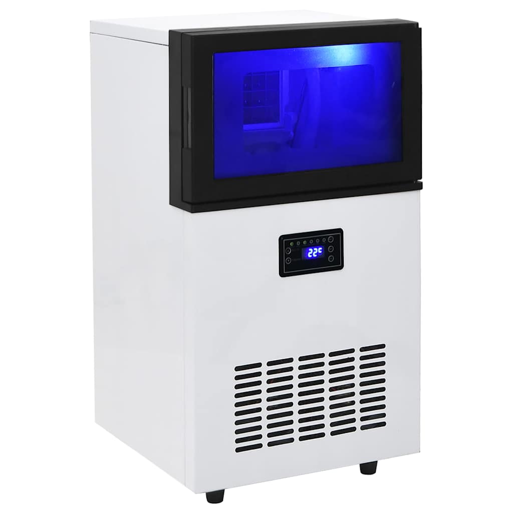 vidaXL Eiswürfelmaschine Schwarz 45 kg / 24 h