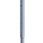 vidaXL Faltzelt mit 2 Wänden 291x291x315 cm Cremeweiß