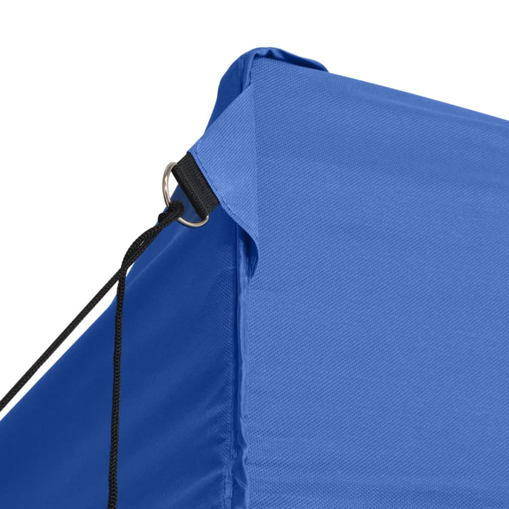 vidaXL Faltzelt mit 3 Seitenteilen 3x4,5 m Blau