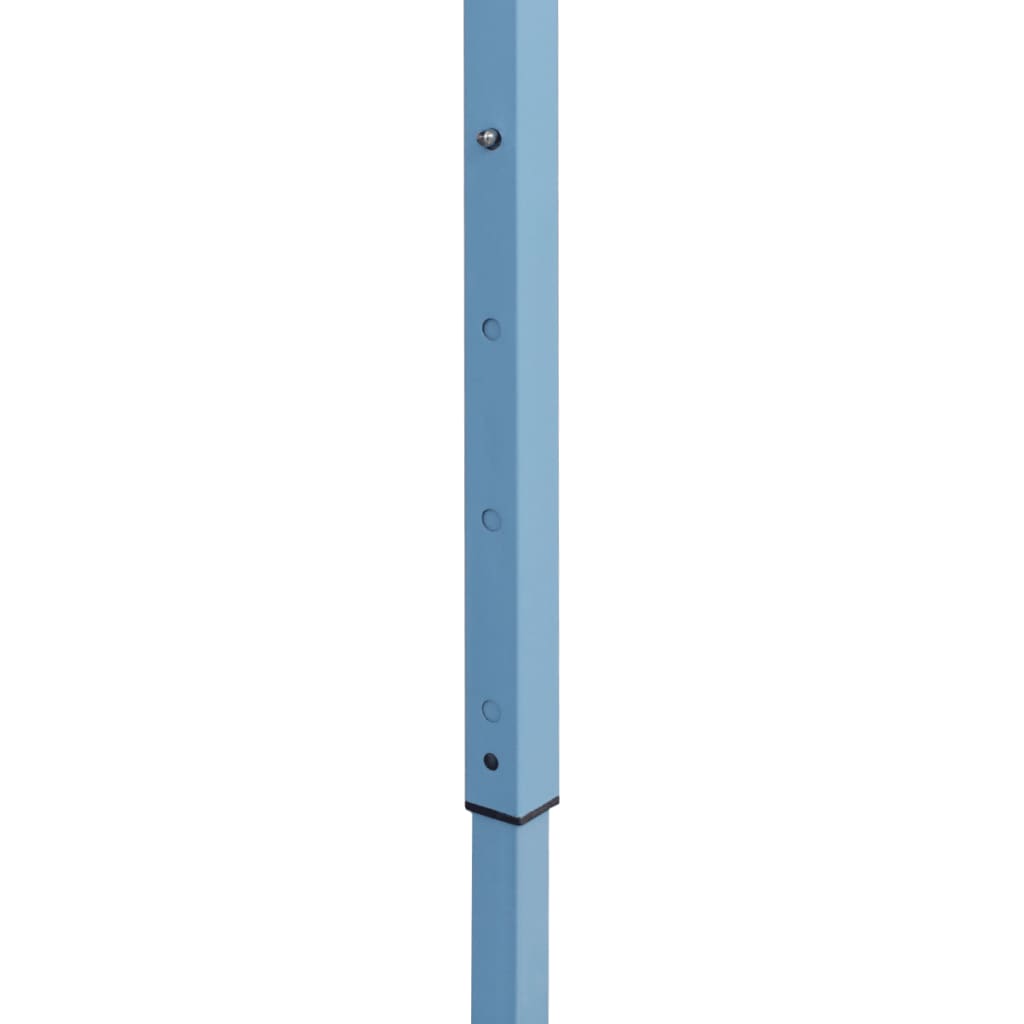 vidaXL Faltzelt mit 3 Seitenteilen 3x4,5 m Blau