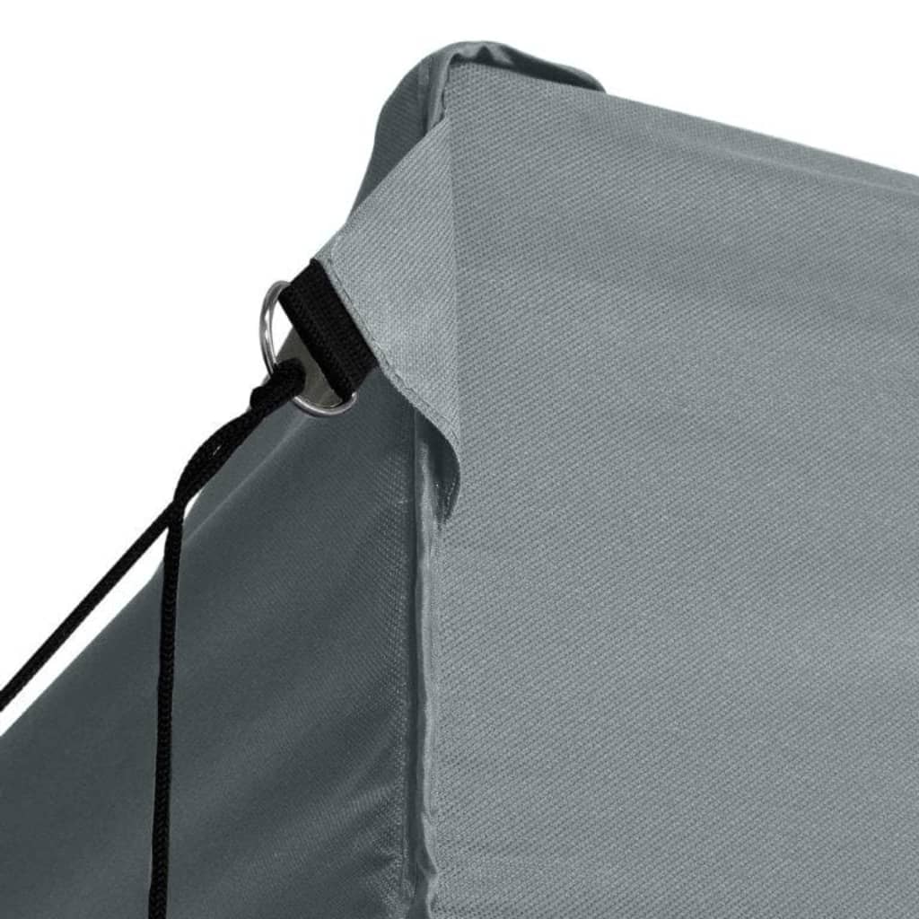 vidaXL Faltzelt mit 3 Wänden 431x291x315 cm Anthrazit