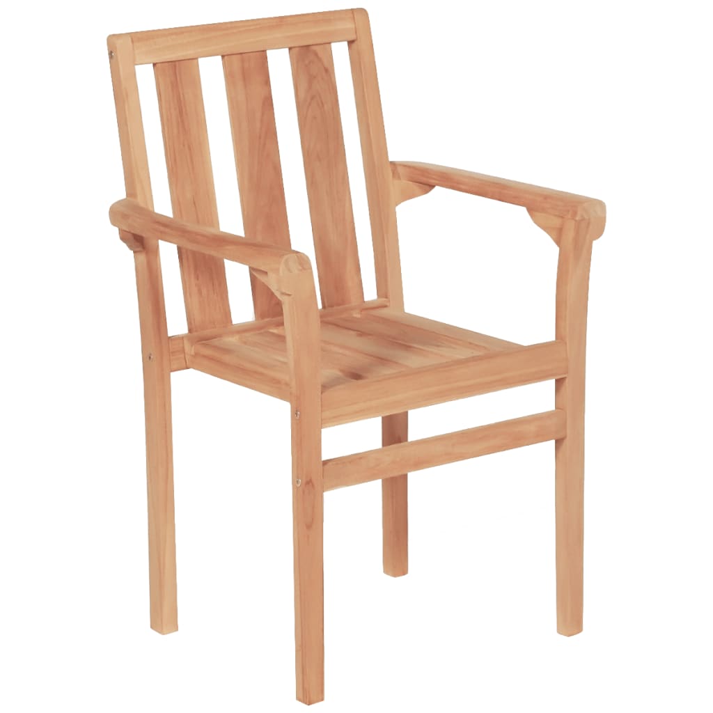 vidaXL 3-tlg. Bistro-Set Teak Massivholz
