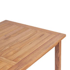 vidaXL Garten-Bartisch 120x65x110 cm Massivholz Teak