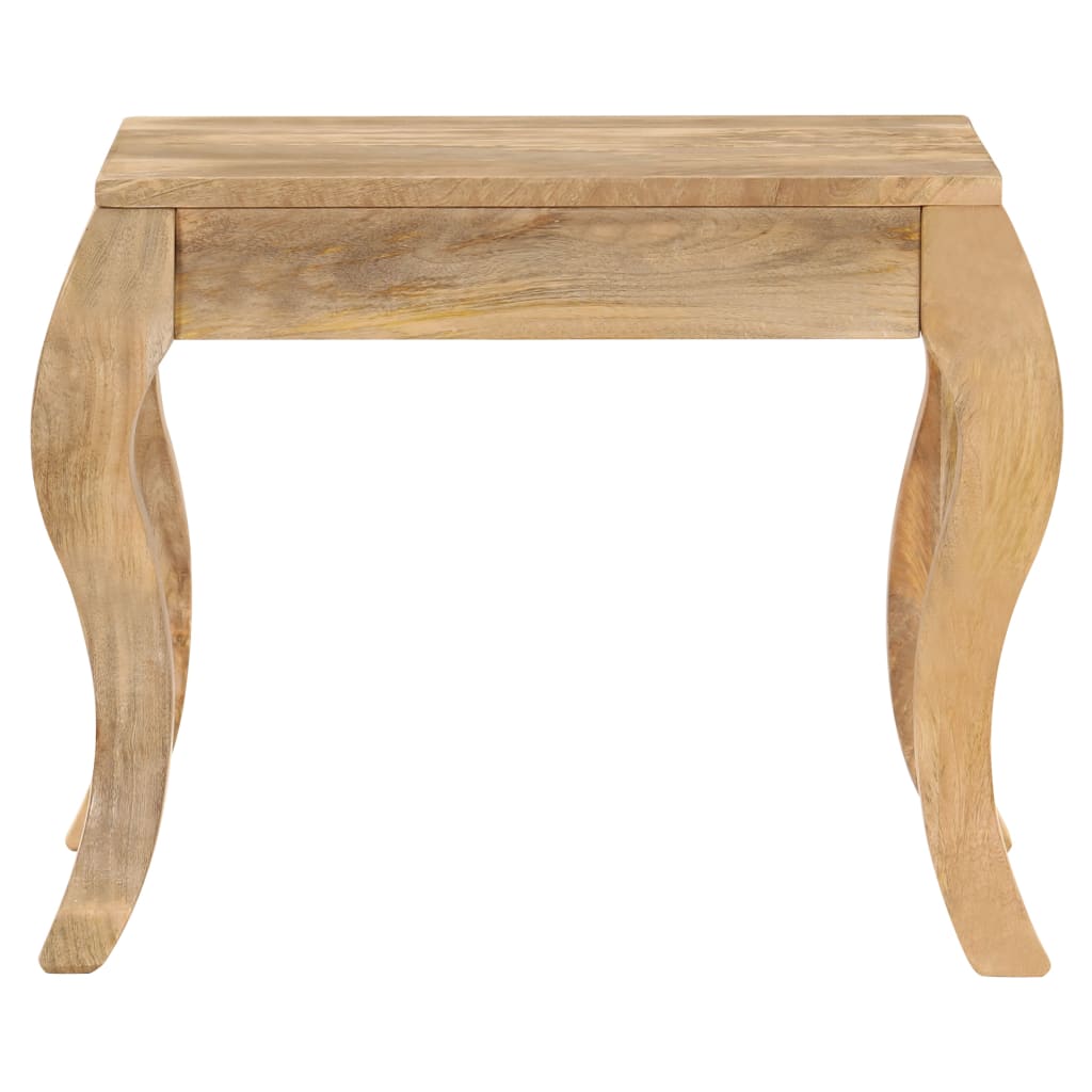 vidaXL Beistelltisch 45 x 45 x 40 cm Mangoholz Massiv