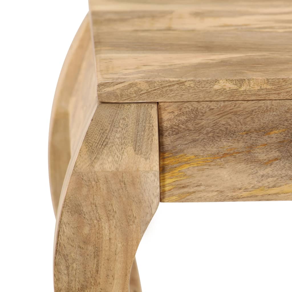 vidaXL Beistelltisch 45 x 45 x 40 cm Mangoholz Massiv