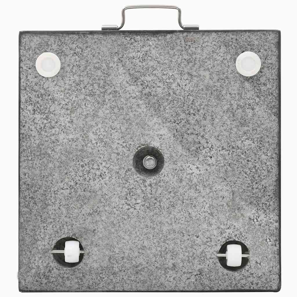 vidaXL Sonnenschirmständer Granit 28,5 kg Quadratisch Schwarz