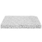vidaXL Sonnenschirm-Gewichtsplatte Granit 25 kg Quadratisch Grau