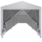 vidaXL Partyzelt mit 10 Mesh-Seitenwänden 12 x 3 m